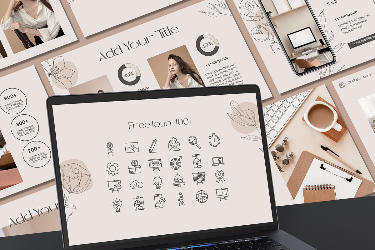 Minimal Powerpoint Template, a Presentation Template by SKY CREATION (Photo 6 of 6)