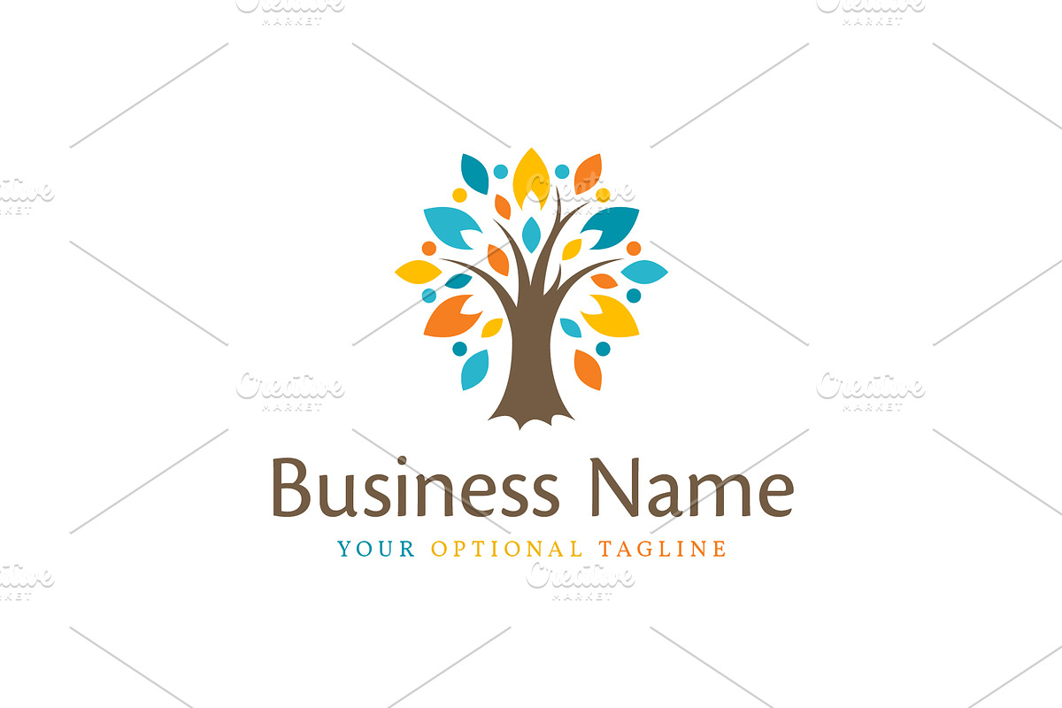 Tree Ornament Custom Logo, a Branding & Logo Template by ARTE MIGUEL (Photo 1 of 3)