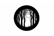 Dark Halloween Forest Design, a Graphic by BIPLOB EXPERT (Thumbnail 4 of 13)