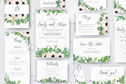Wedding suite - Lovely Anemone, a Card Template by Alewiena (Thumbnail 9 of 9)