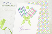 Pickleball Watercolor clipart DIY, an Illustration by LABFcreations (Thumbnail 3 of 5)