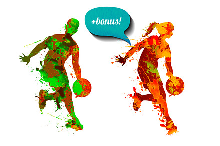 Basketball players + bonus