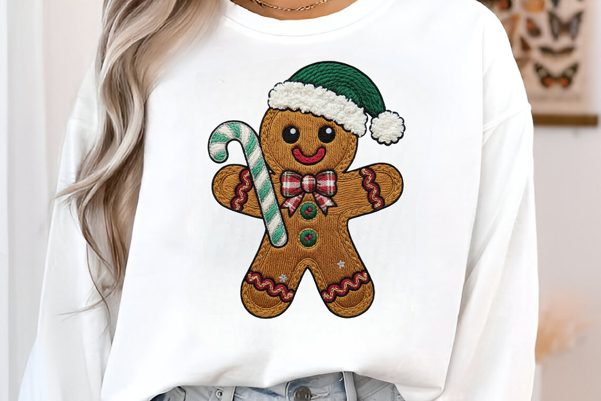 Knitted Gingerbread Png, Christmas, an Illustration by Designking (Photo 5 of 6)