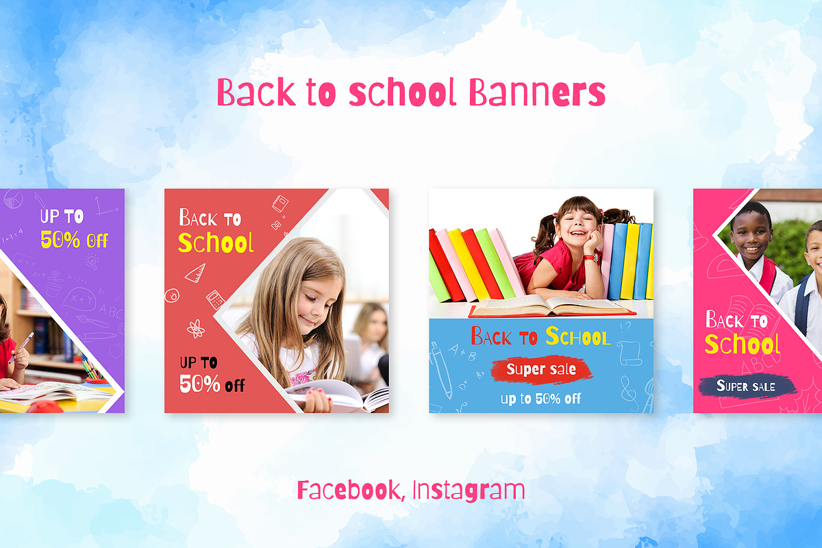 10 Back To School Banner, a Social Media Template by Nisha Droch (Photo 3 of 4)