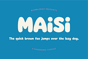 Maisi - A Handwritten Font, a Handwritten Font by The Bumble Box (Thumbnail 1 of 4)