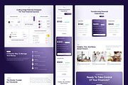 Paynext - Fintech Website, an UI Kit Template by peterdraw (Thumbnail 2 of 7)