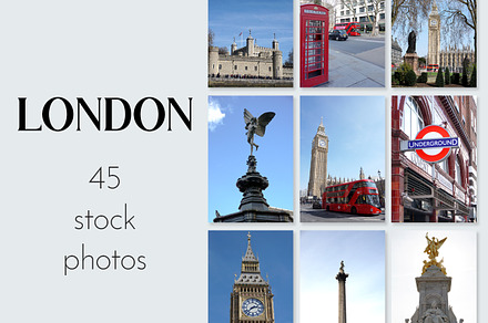 London Stock Photo Collection, an Architecture Photo by JT Digital Studio