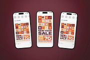 New Year Sale Flyer Set, a Flyer Template by The Good Store (Thumbnail 2 of 2)