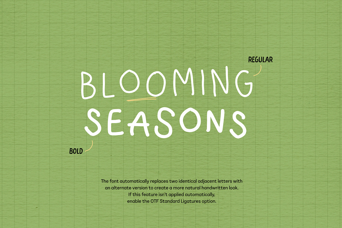GLORIOUS SCRIBBLE | Handwritten Font, a Handwritten Font by type peace (Photo 9 of 10)