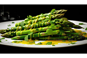 delicious vegetable asparagus green, an Animal Photo by pikepicture