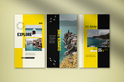 Travel Instagram Post and Story, a Social Media Template by graphicook (Thumbnail 5 of 5)