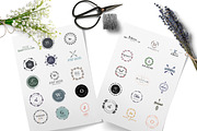 Feminine Logo Kit + BONUS, a Branding & Logo Template by GraphicDash (Thumbnail 1 of 10)