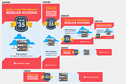 Web Hosting Banner Ad | Flat Style, a Templates & Theme by Saif71 - Shop (Thumbnail 4 of 4)