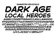 Samaritan - vintage comic book font, a Sans Serif Font by Comicraft Fonts (Thumbnail 5 of 5)