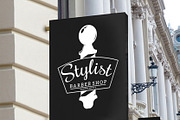 Barber Shop Logo Emblems, a Branding & Logo Template by Artha Desain (Thumbnail 11 of 14)