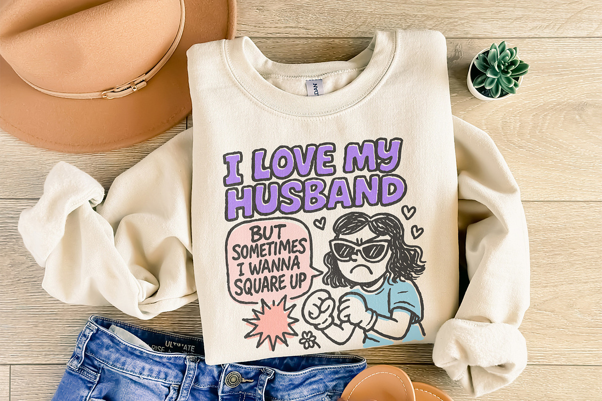 I Love My Husband But Sometimes I, an Illustration by SharpMarketplace (Photo 8 of 9)