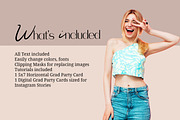 Arched Grad Party Card Template, a Card Template by InstaNoirDesigns (Thumbnail 7 of 9)