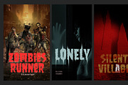Sinister Mind - Horror Creepy Font, a Font by Littlehand (Thumbnail 3 of 10)