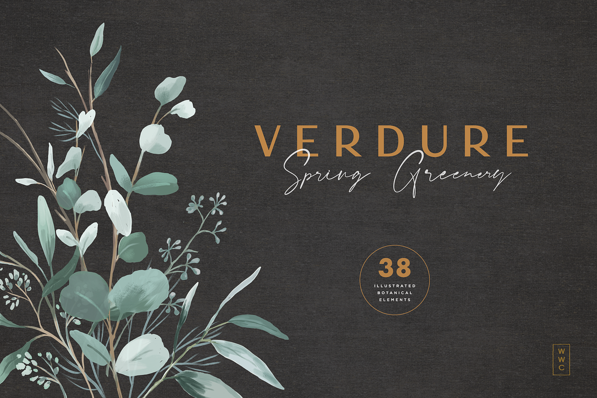 Verdure - Spring Greenery, an Illustration by Opal Creative (Photo 1 of 7)