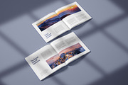 Square Catalogue, Magazine Mockup, a Print Template by Deeplab (Thumbnail 11 of 17)