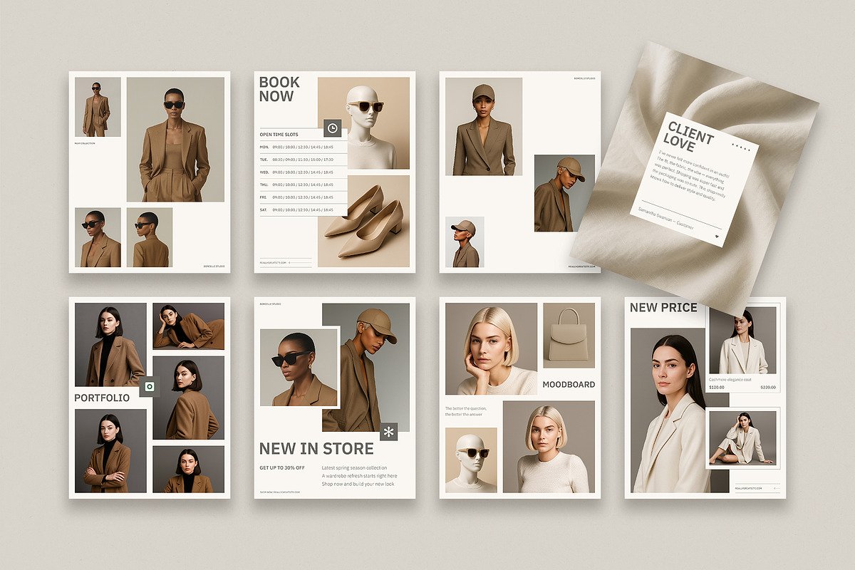 Canva Instagram Post Templates, a Social Media Template by Vasya Kobelev (Photo 2 of 7)