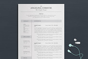 Resume/CV, a Resume Template by Atakana (Thumbnail 5 of 7)