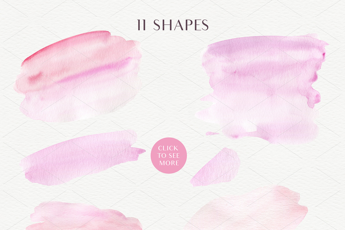 SALE!Tropical Blossom Watercolor Set, a Decorative Illustration by Irina Diasli (Photo 8 of 14)