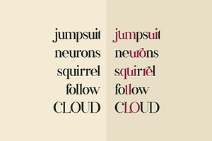 Kuoros Serif Typeface - 5 Weights