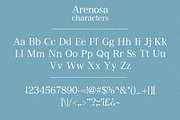 Arenosa | textured serif font, a Serif Font by Wander Designs (Thumbnail 5 of 6)