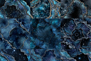 Blue ink digital paper, an Illustration by Craft Nest (Thumbnail 5 of 6)
