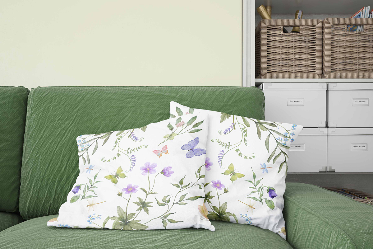 Forest Tales Watercolor Collection, a Decorative Illustration by Aurella Art (Photo 12 of 17)