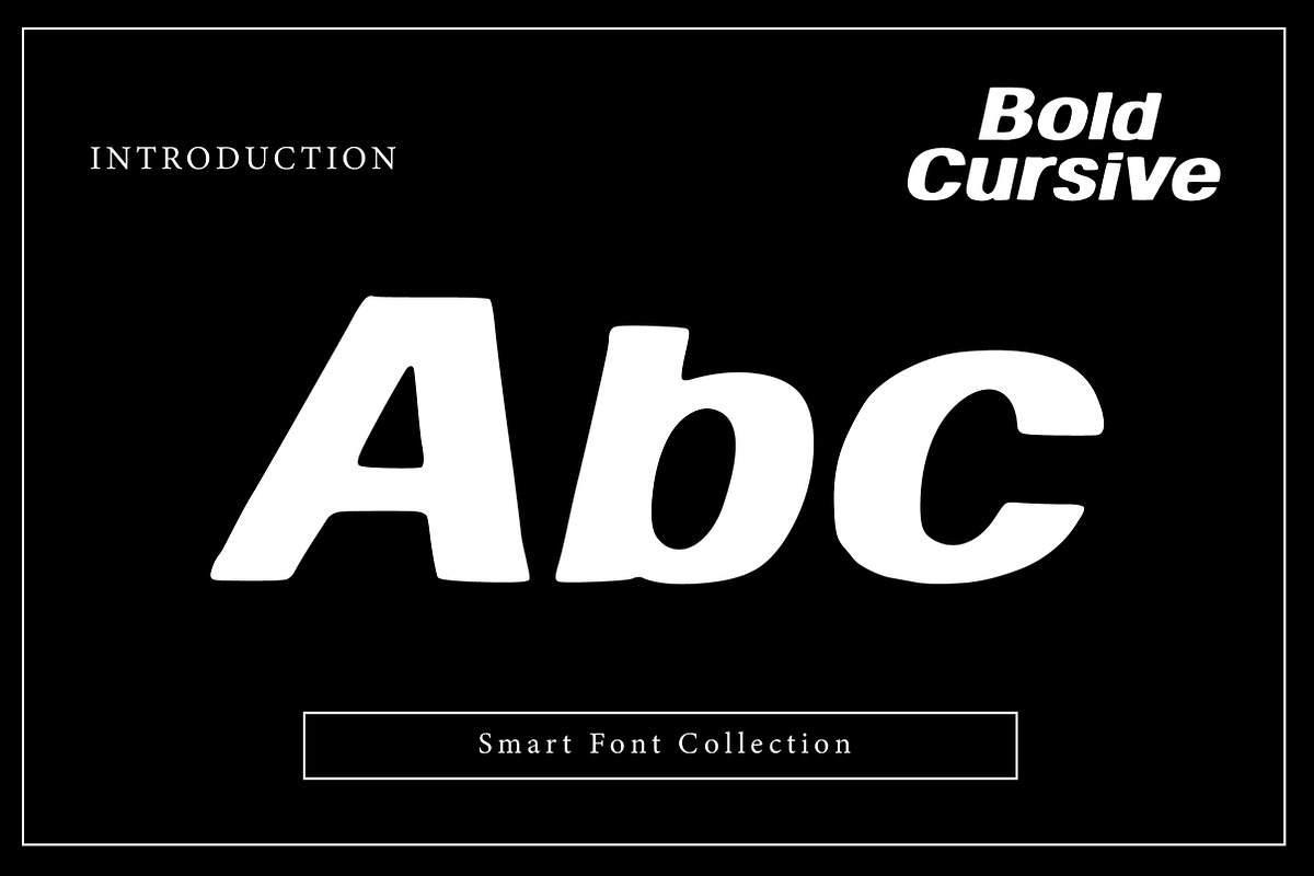 Bold Cursive, a Script Font by Wow Magic (Photo 2 of 3)