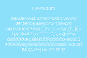 Goodness Gracious Font, a Sans Serif Font by Miss Tiina (Thumbnail 2 of 3)