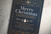 Merry Christmas Flyer Set, a Flyer Template by KMZVR.Lab (Thumbnail 2 of 6)