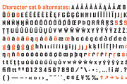 Noexit, a Sans Serif Font by muccaTypo (Thumbnail 3 of 6)