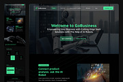Startup Business Landing Page, a Landing Page Template by UICreative (Thumbnail 2 of 4)