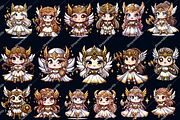 Princess clipart,Princess png,Valkyr, an Object Graphic by DreamerStarCo (Thumbnail 3 of 5)