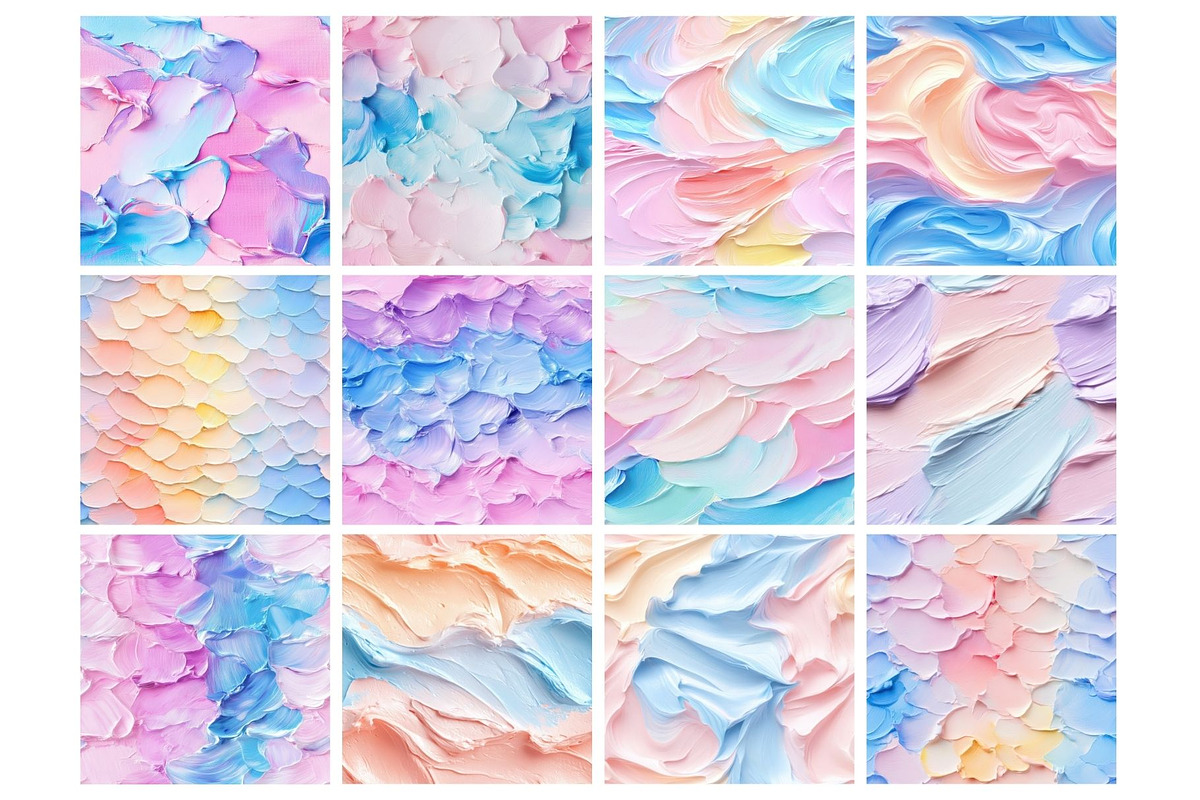 Creamy Pastel Paint, an Illustration by Mashimara (Photo 2 of 4)