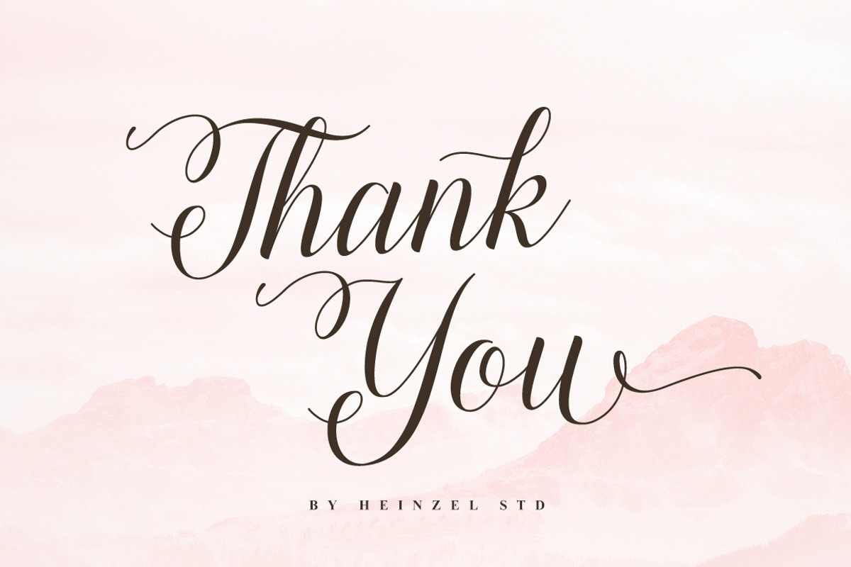 Lovely Girl - A Chic Script, a Script Font by Heinzel Std (Photo 13 of 13)