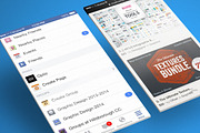 Mobile Mock-Up, an iPhone Mockup by Palm Street Creative (Thumbnail 1 of 2)
