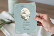 Blue Heron Wedding Invitation, an Invitation Template by by creative paper (Thumbnail 2 of 5)