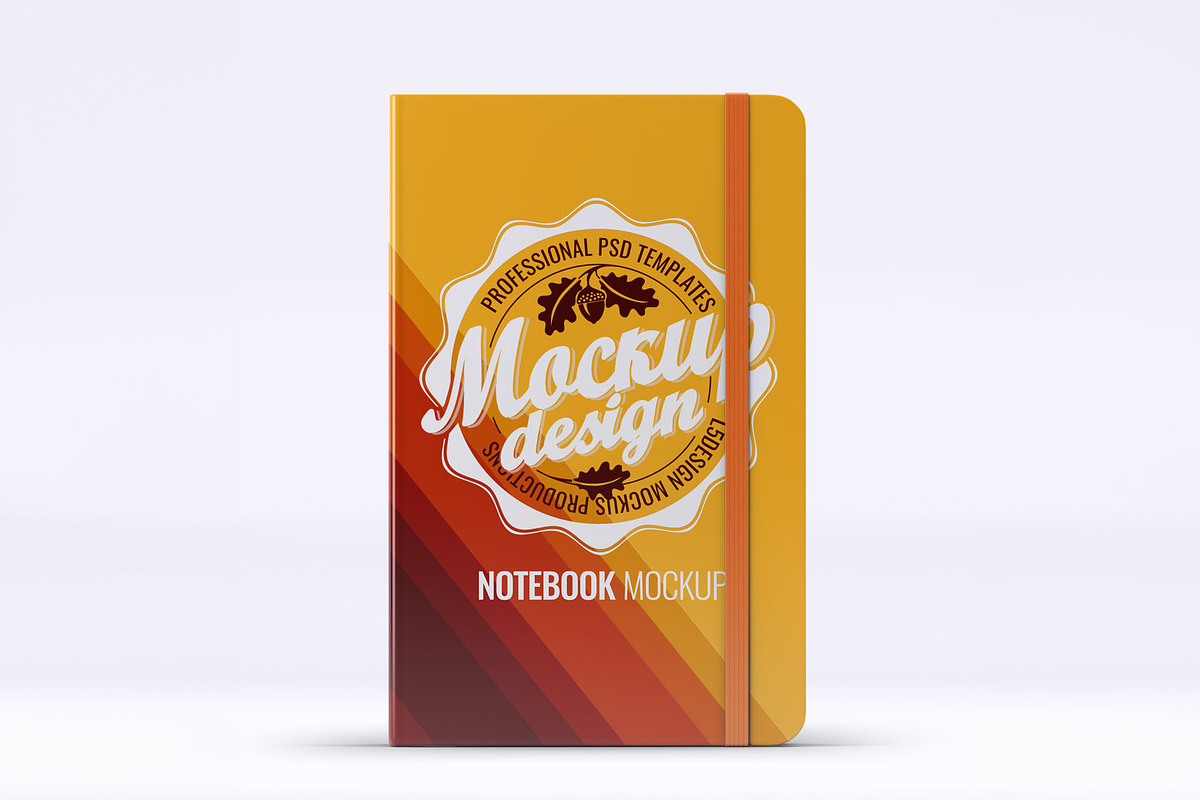 A5 Notebook Mock-Up, a Product Mockup by Xtrahive