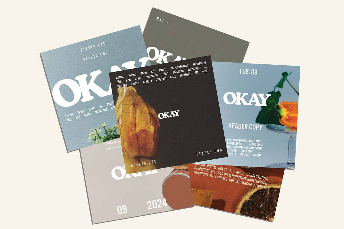 OKAY template, a Social Media Template by CMMN_sense (Photo 2 of 3)