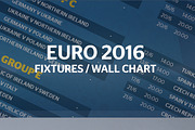 Uefa Euro 2016 - Fixtures Wall Chart, a Flyer Template by Zlaws (Thumbnail 2 of 2)