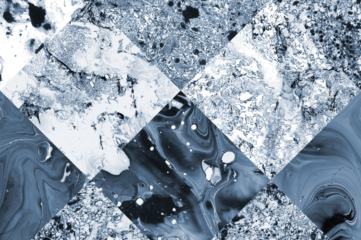 B&W Marble Textures, a Texture Graphic by ekaart (Photo 2 of 7)