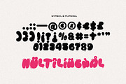 Pinky Funky - Bubble Graffiti Font, a Handwritten Font by Imoodev (Thumbnail 6 of 6)