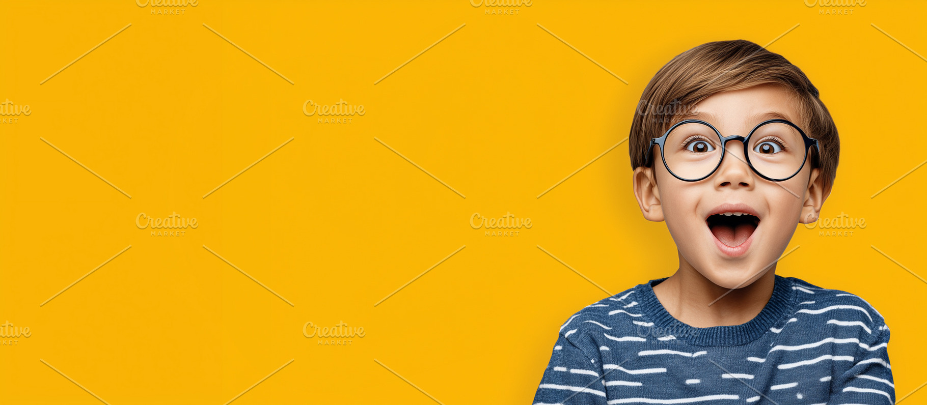Surprised happy little boy, a Person Photo by MistyDay