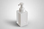 Soap Dispenser Square Bottle Mockup, a Packaging Mockup by Muhazdinata (Thumbnail 18 of 18)