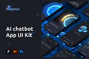 Hippoca - AI Chat Mobile app, a Templates & Theme by Capi Product (Thumbnail 1 of 7)