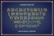 Blacknose - Vintage Inspired, a Serif Font by Arterfak Project (Thumbnail 8 of 11)
